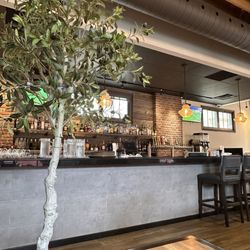 Indoor bar area