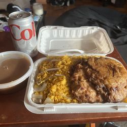 Roast Pork Egg Foo Young