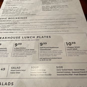 LongHorn Steakhouse - Menu - Steakhouses Near Me - Indianapolis, Indiana LongHorn Steakhouse - Menu - Steakhouses Near Me - Indianapolis, Indiana