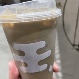 Hojicha latte Hojicha latte