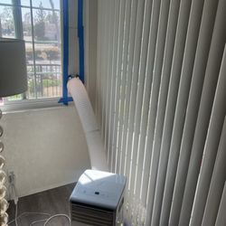 Sycamore Springs - Daniel the maintenance tech did a great job installing our AC unit while it's out for the time being.