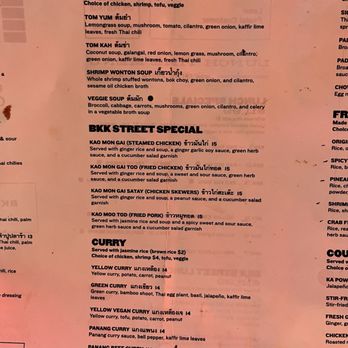 BKK Street Thai Eatery - Menu - Thai Near Me - Hawthorne, California BKK Street Thai Eatery - Menu - Thai Near Me - Hawthorne, California