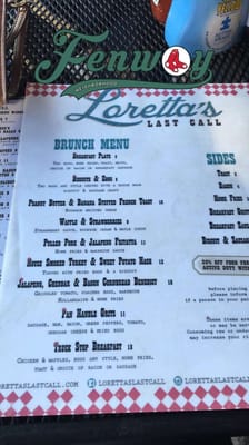 Menu photo 6 Loretta's Last Call Boston, MA Menu photo 6 Loretta's Last Call Boston, MA