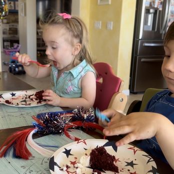 K Baking Co - The kids going to town! - Desserts Near Me