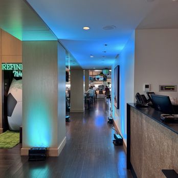 Kimpton Harper Hotel - Lobby bar in the distance - Hotels Near Me - Fort Worth, Texas Kimpton Harper Hotel - Lobby bar in the distance - Hotels Near Me - Fort Worth, Texas