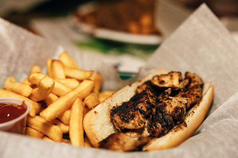 Food from The Excelsior Pub