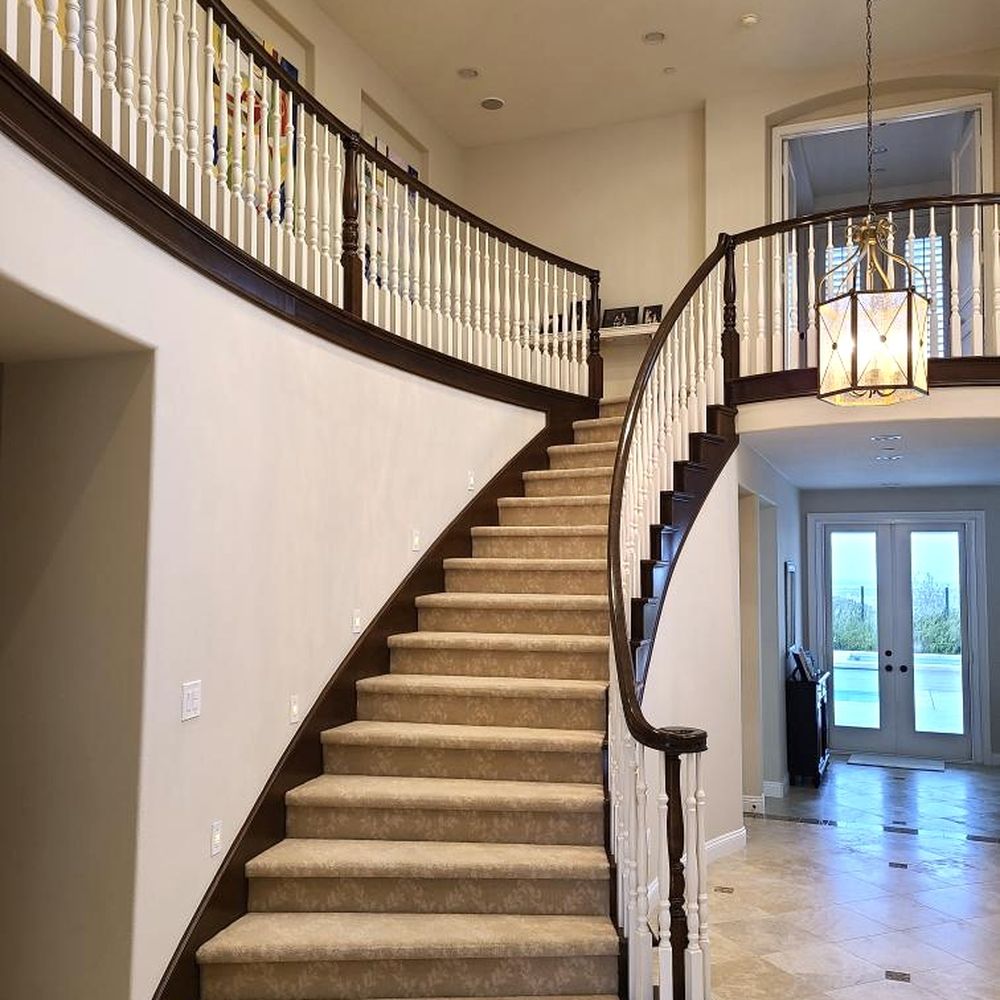 Old outdated stairs Old outdated stairs