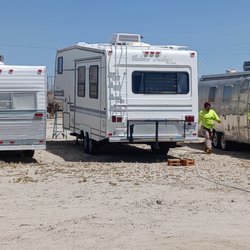 Heatstroke Mobile Detail, Pressure Washing and More - Came to where we store our coach.