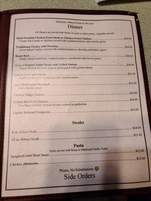 Menu photo 3 Jan's Restaurant Buena Vista, CO Menu photo 3 Jan's Restaurant Buena Vista, CO