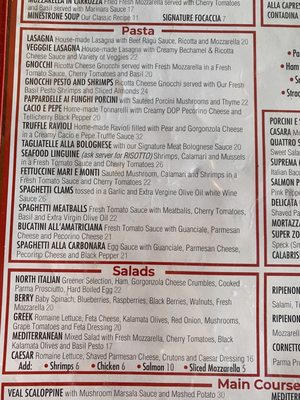 Menu photo 4 Fratelli La Bufala Miami Beach, FL