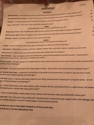 Menu photo 3 Harvest Farmingdale, NJ
