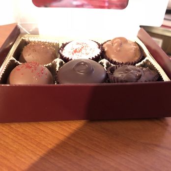 Pink House Chocolates - 6 assortment I bought to take home. - Candy Stores Near Me - Finleyville, Pennsylvania