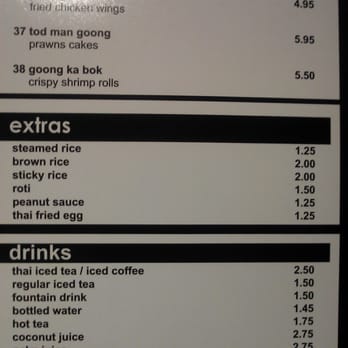 Thai Canteen - Menu - Thai Near Me - Davis, California