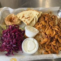 Chicken Shawarma Plate