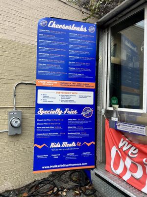 Malik's Philly's Phamous Cheesesteaks by null