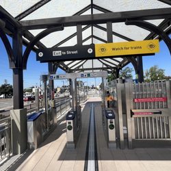 La Verne Fairplex Station - Turnstiles