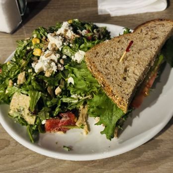 Wildflower - Half veggie stack with chop salad - Sandwiches Near Me - Sedona, Arizona Wildflower - Half veggie stack with chop salad - Sandwiches Near Me - Sedona, Arizona