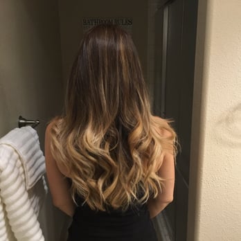 Brillance Salon and Day Spa - Cut from the back curled - Hair Salons Near Me - Gresham, Oregon