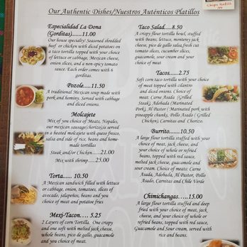 La Dona - Menu - Mexican Near Me - Fairfield, California La Dona - Menu - Mexican Near Me - Fairfield, California