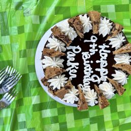 Amazing cookies and cream birthday cake