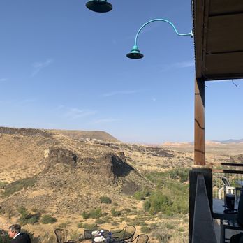 River Rock Roasting Co - The view from the patio. - Coffee & Tea Near Me - La Verkin, Utah