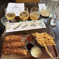 Heaven! Great beer and Fish & Chips
