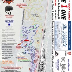 Chuck Lennon Trails - Trail map