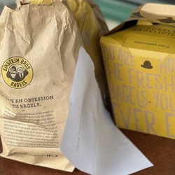 AT&T Store - Einstein Bagel Bros food