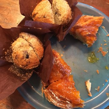 Morning Buns Bake Shop - Blueberry muffin and apricot danish - Bakeries Near Me - Millville, Delaware