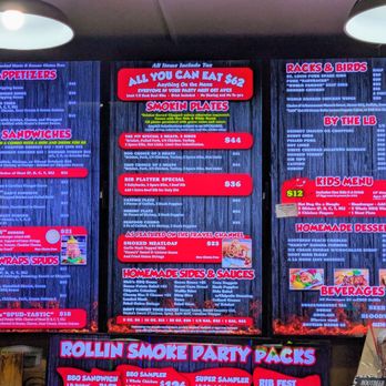 Rollin Smoke Barbeque - Regular menu - Barbeque Near Me - Las Vegas, Nevada Rollin Smoke Barbeque - Regular menu - Barbeque Near Me - Las Vegas, Nevada
