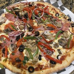 Combination pizza