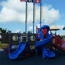 Ironwood Park - Pirate ship play area. Suggested ages 5 to 12 years.