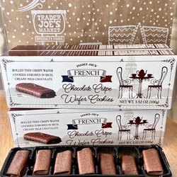 Trader Joe's - It's nearly impossible to just have 1 box to share, so 4 it is! LOL. ƪ(･‿･) Thin, crispy and not overly sweet. #ActOfIndulgence