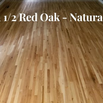 Wildrose Hardwood - 1 1/2 Natural Red Oak hardwood floor refinishing completed. - Flooring Near Me Wildrose Hardwood - 1 1/2 Natural Red Oak hardwood floor refinishing completed. - Flooring Near Me