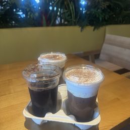 Salt coffee, Black coffee Salt coffee, Black coffee