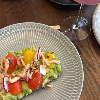 Azumi - Truffle avocado toast - Sushi Bars Near Me - Houston, Texas