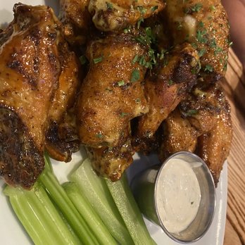 Open Road - Reston - Hickory smoked honey mustard wings - Cocktail Bars Near Me - Reston, Virginia