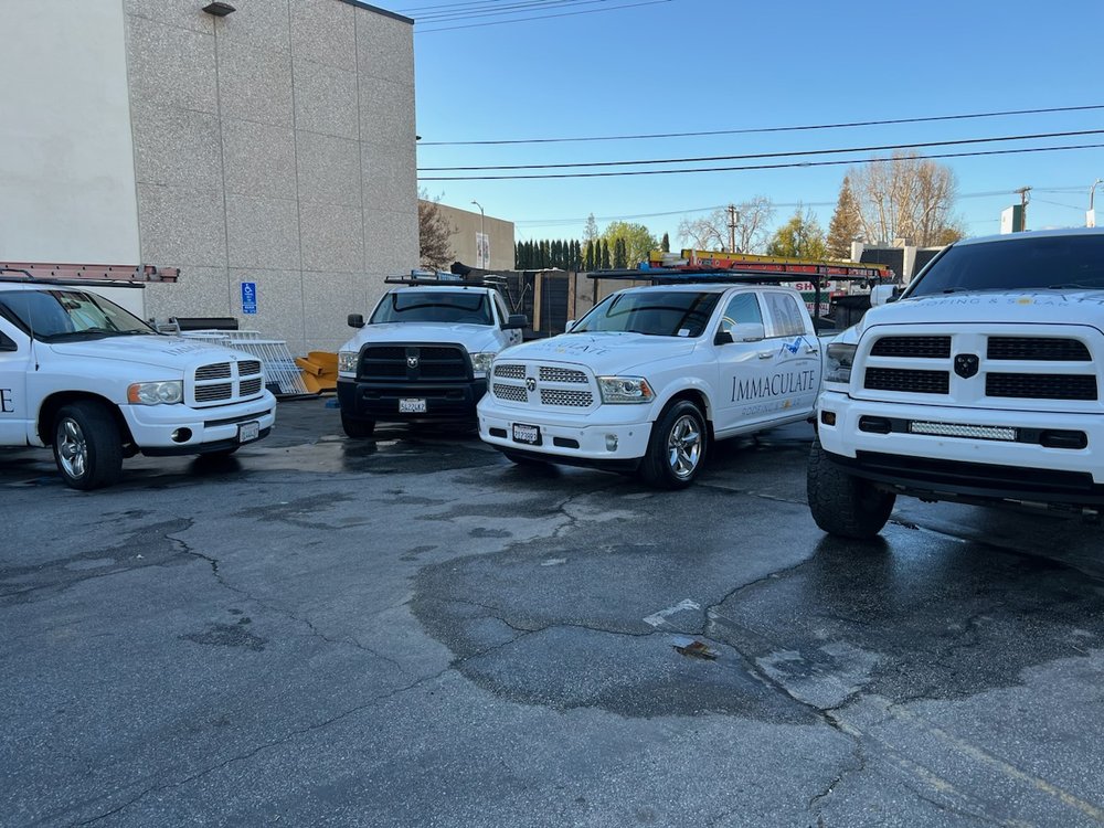 Slide of Immaculate Roofing