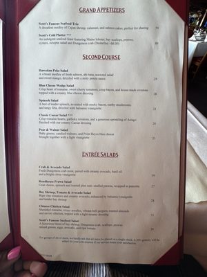 Menu photo 4 Scott's Seafood Oakland, CA