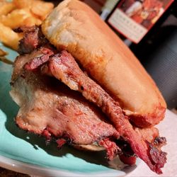 Wyandot Barbeque - Beef and ham on a bun