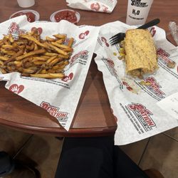 Penn Station - Philly cheesesteak  and Fresh-Cut Fries