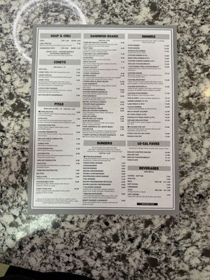 Menu photo 2 Sterling Coney  Island Sterling Heights, MI
