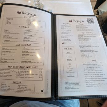 Ma Maison - Menu - French Near Me - Boston, Massachusetts