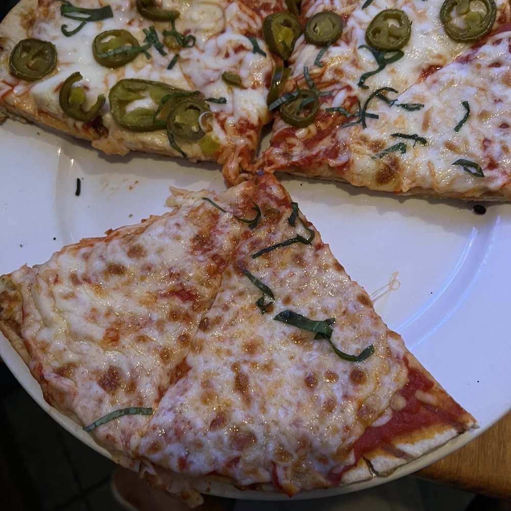 New Wave Cafe - Margherita Pizza (half jalapeños) - American Near Me - Philadelphia, Pennsylvania New Wave Cafe - Margherita Pizza (half jalapeños) - American Near Me - Philadelphia, Pennsylvania