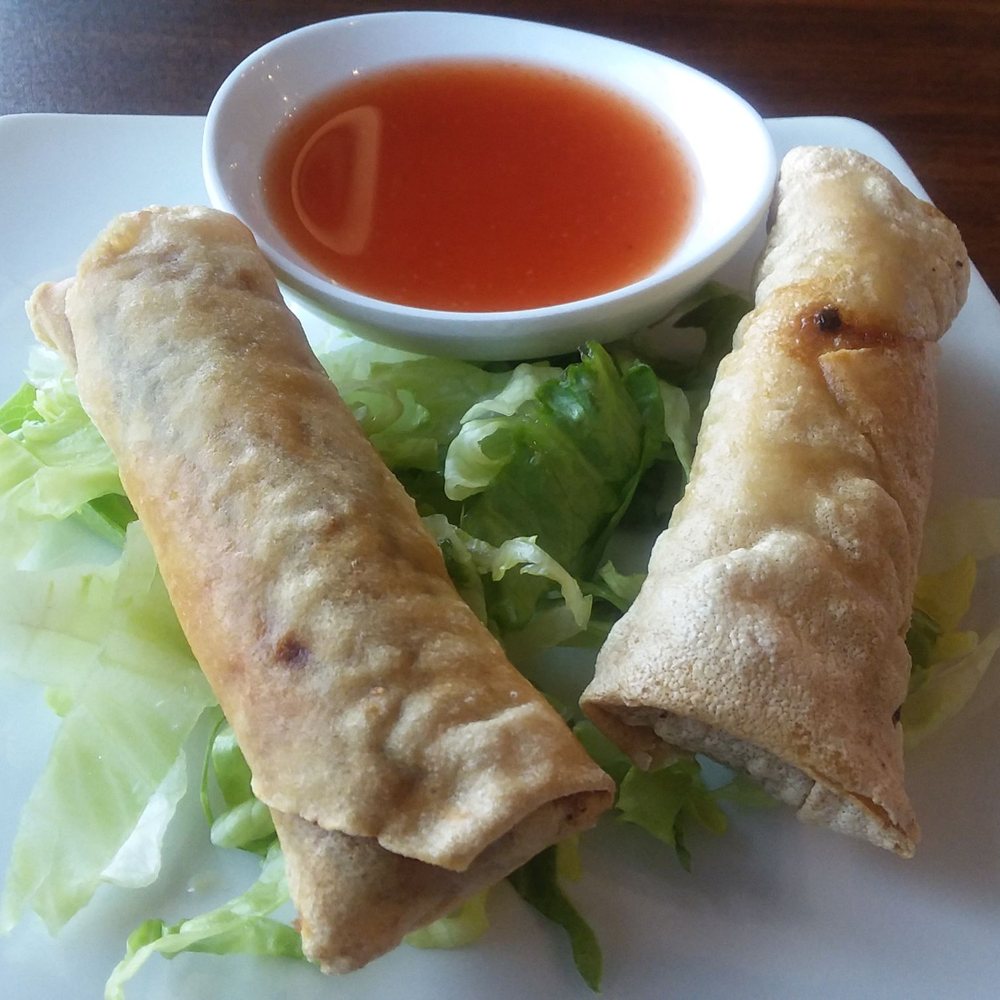 The pork & veggie egg rolls. Some of the best I've had. The pork & veggie egg rolls. Some of the best I've had.