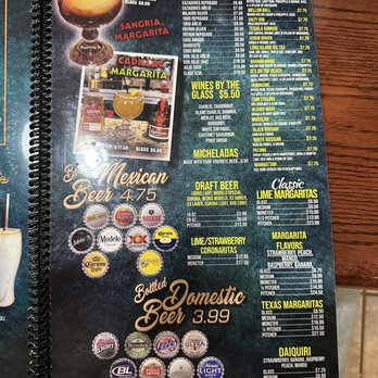 Don Tequila - Drink menu. But, they have specials posted as you walk in. - Mexican Near Me - Eastlake, Ohio Don Tequila - Drink menu. But, they have specials posted as you walk in. - Mexican Near Me - Eastlake, Ohio