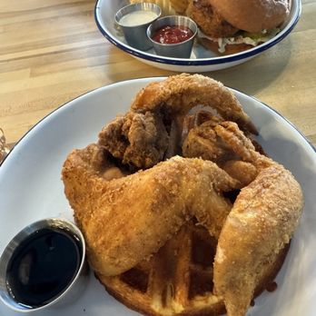 Bawk! by Urban Roots - Chicken & waffle / Chicken sandwich - Chicken Shop Near Me - Sacramento, California Bawk! by Urban Roots - Chicken & waffle / Chicken sandwich - Chicken Shop Near Me - Sacramento, California
