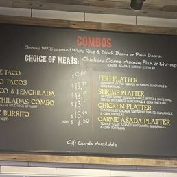 Combo Menu (5/24) Combo Menu (5/24)