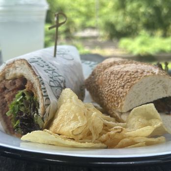 Beach Plum Farm - Pork on a bun - American Near Me - West Cape May, New Jersey Beach Plum Farm - Pork on a bun - American Near Me - West Cape May, New Jersey