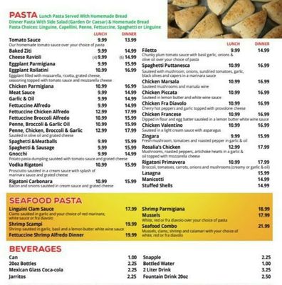 Menu photo 2 Rosalia’s Pizza Berlin, NJ Menu photo 2 Rosalia’s Pizza Berlin, NJ